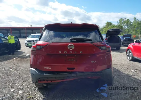 2021 Nissan Rogue Sv Fwd from USA, damaged, VIN 5N1AT3BA6MC673250